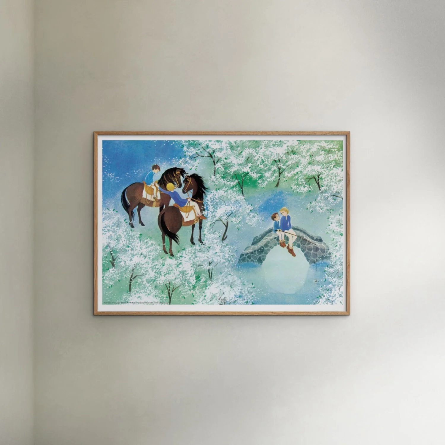 Poster & Frame Astrid Lindgren - Nangijala - The Borthers Lionheart - Image 2