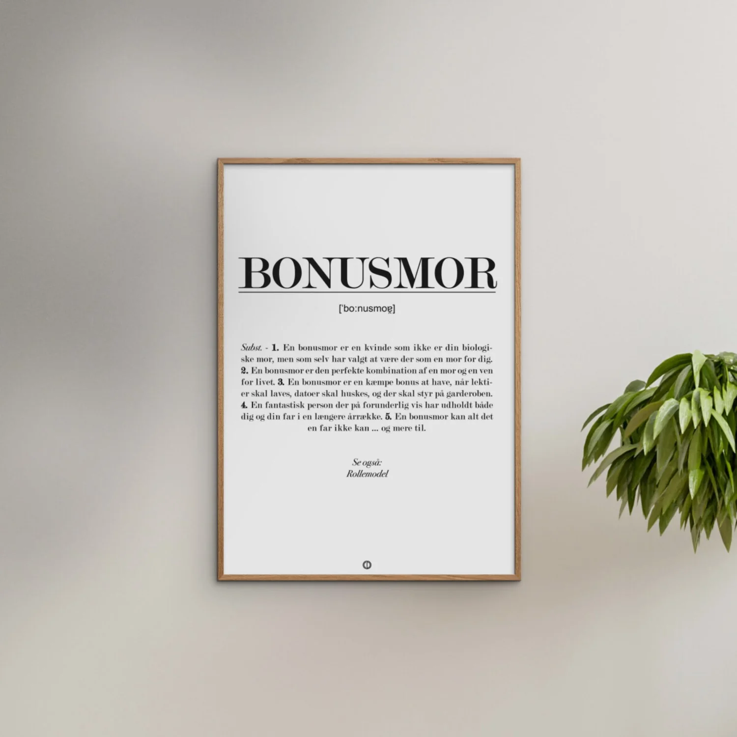 Poster & Frame Citatplakat - Bonusmor Definition - Image 2