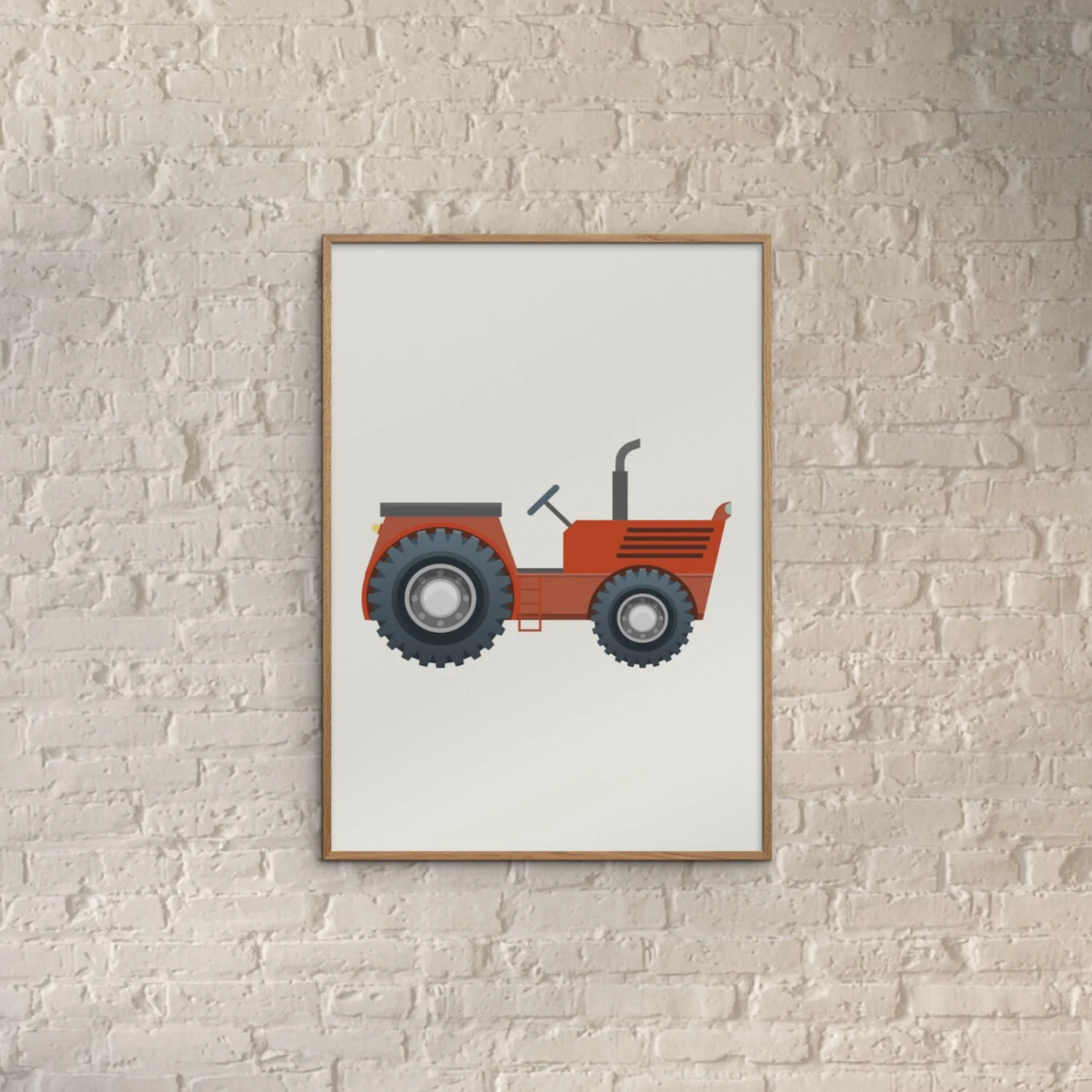 Poster & Frame Citatplakat - Traktorer Plakatsæt – Børneplakat 2/3 - Image 2