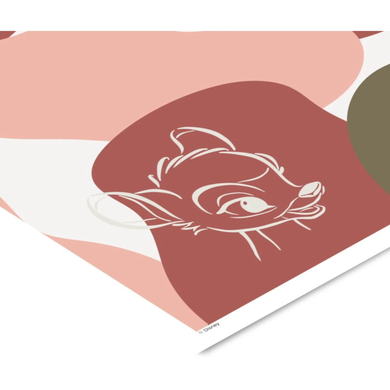 Poster & Frame Disney - Color & White Bambi Outline - Image 3