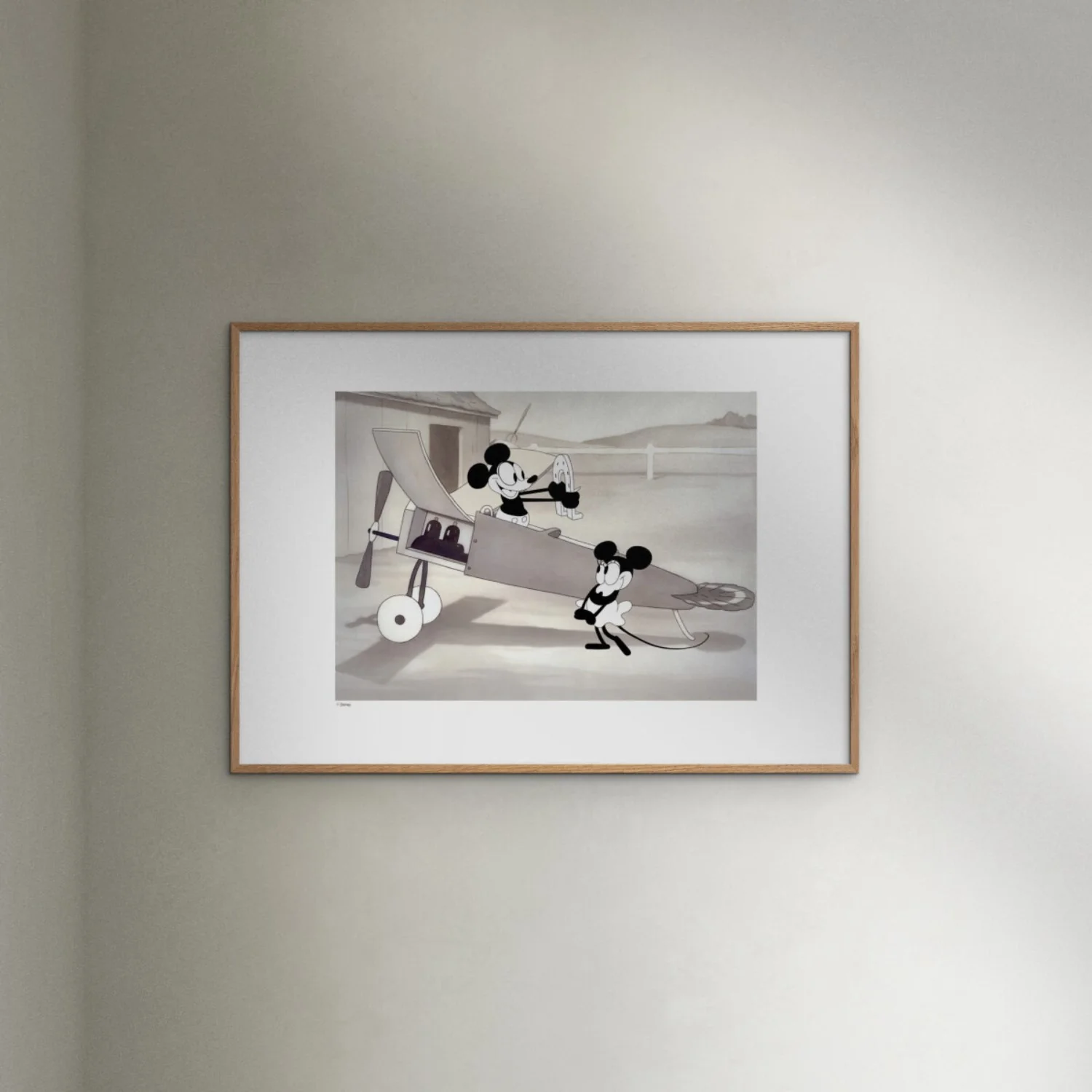 Poster & Frame Disney - Vintage Crazy Plane No. 02 - Image 2