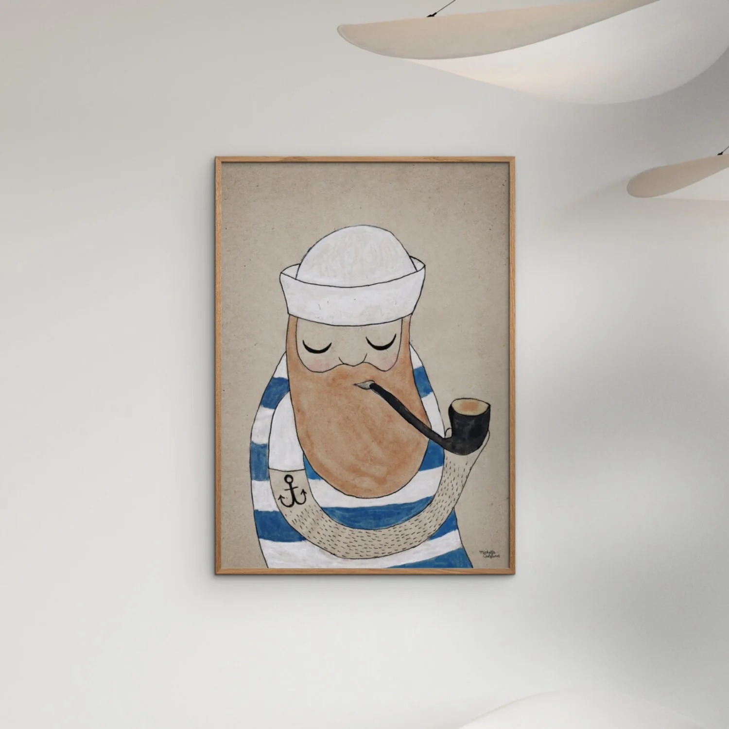 Poster & Frame Michelle Carlslund - Kids - Sailor - Image 2