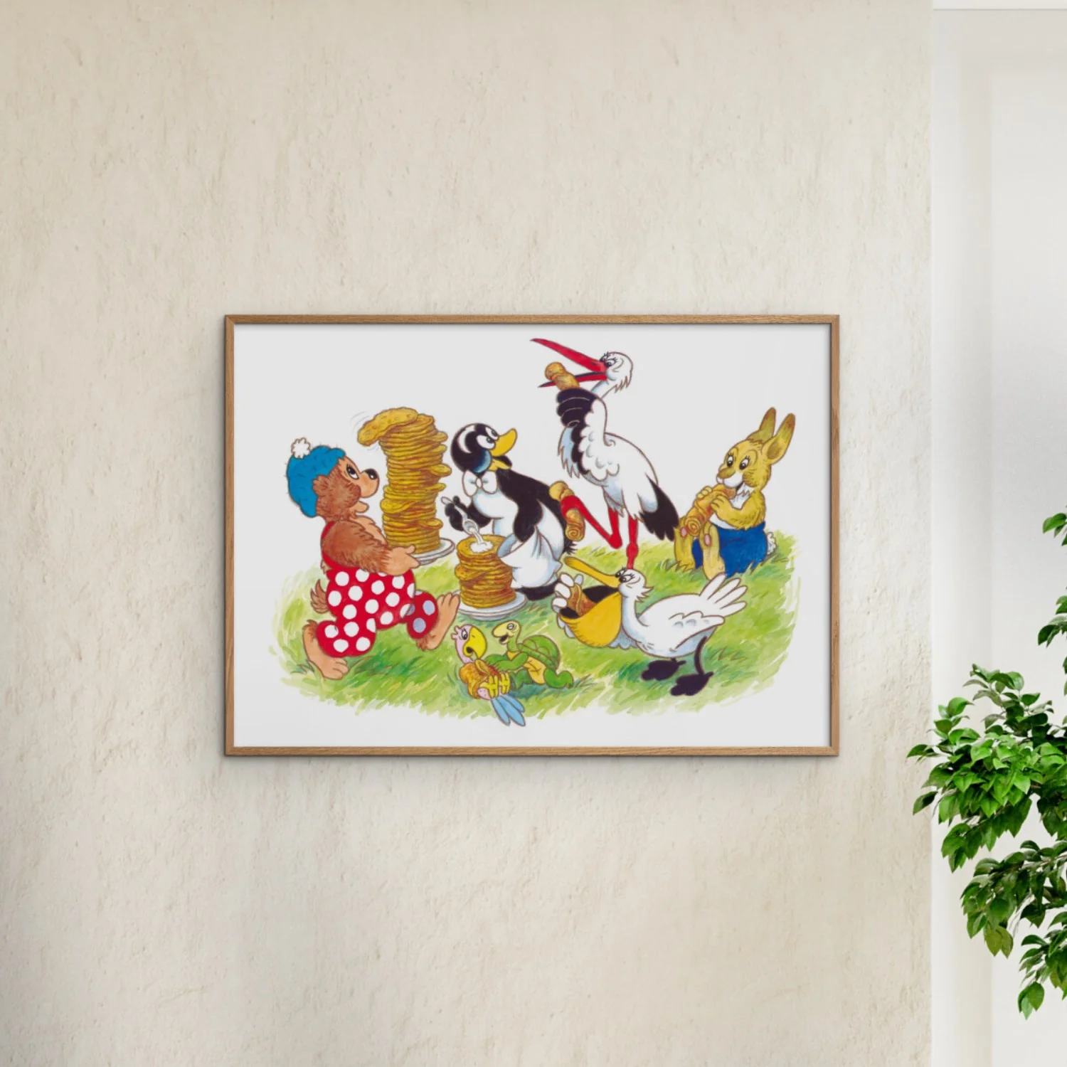 Poster & Frame Rasmus Klump - Pandekager - Image 2