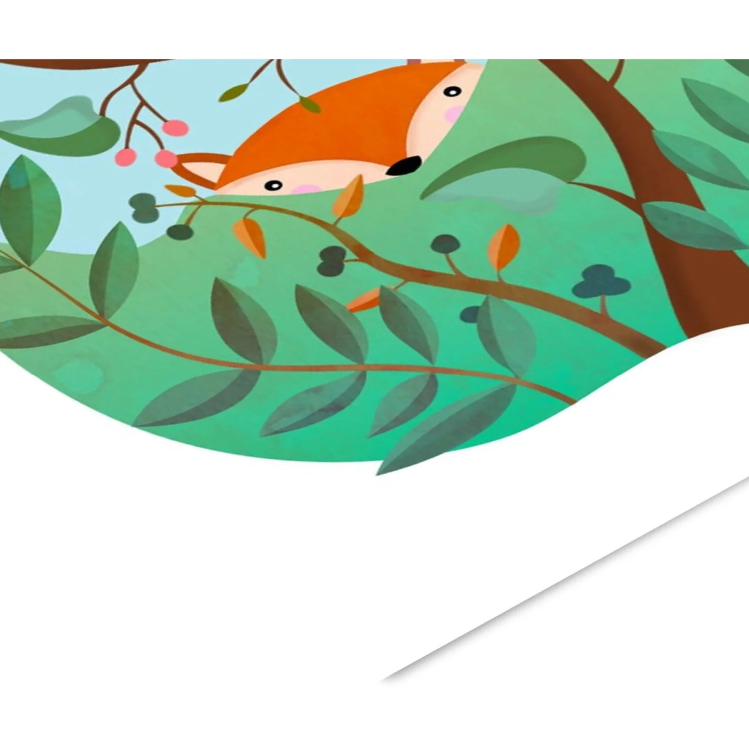 Poster & Frame Tiny Tails - Jeg Ved En Lærkerede - Image 3