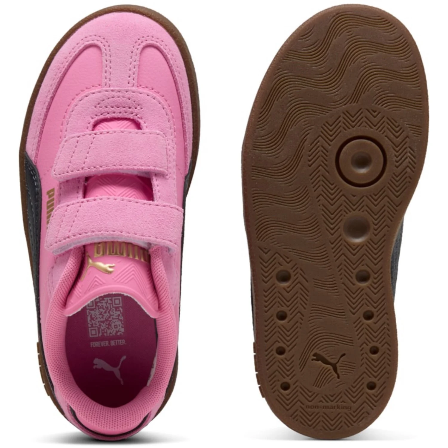 Puma Pink Puma Club II Era V PS Sneakers - Image 6