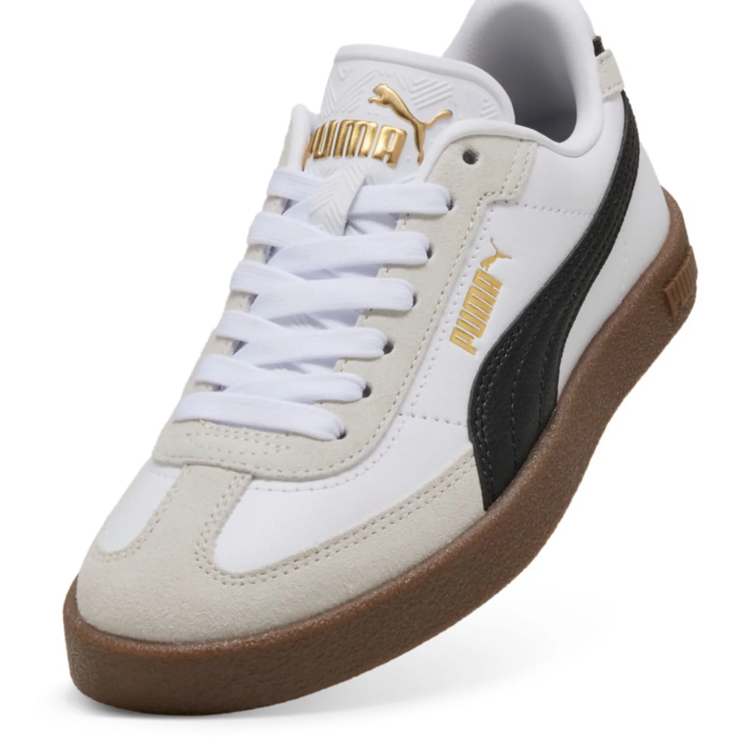 Puma White Club II Era Jr Sneakers - Image 8