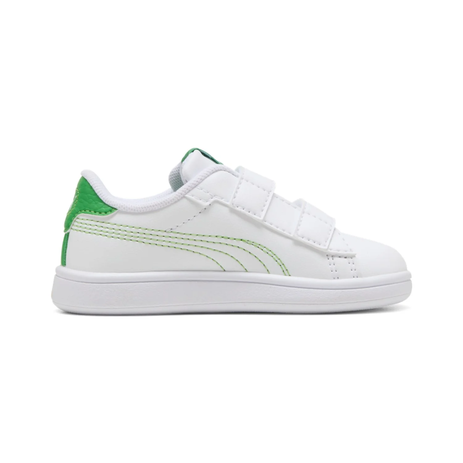 Puma White-Green Fruit-Vibrant Blue Puma Smash 3.0 Dino V Inf - Image 4