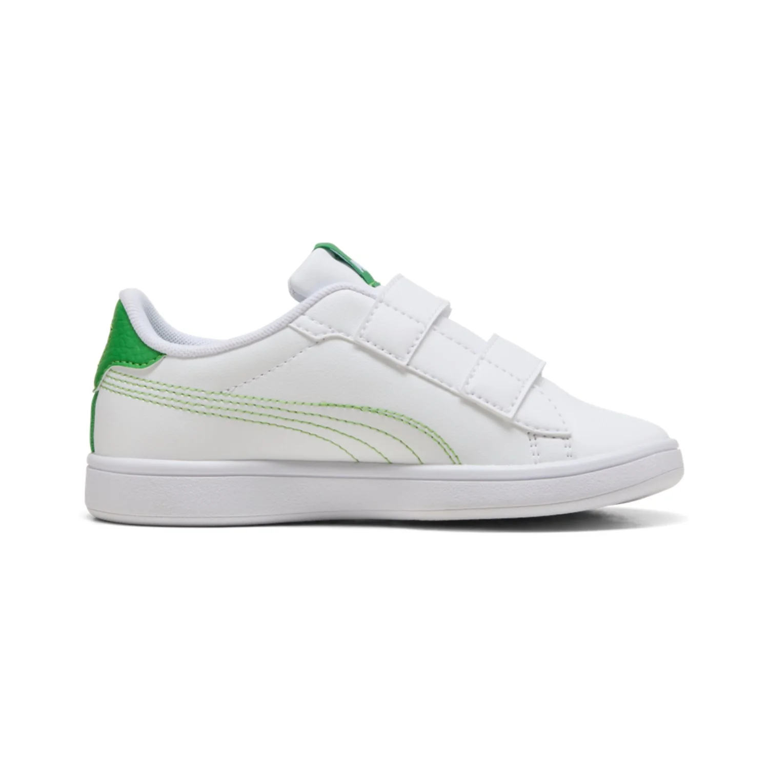 Puma White-Green Fruit-Vibrant Blue Puma Smash 3.0 Dino V PS - Image 4