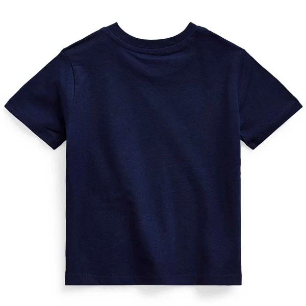 Ralph Lauren Baby Boy Short Sleeved Tee Cruise Navy - Image 2