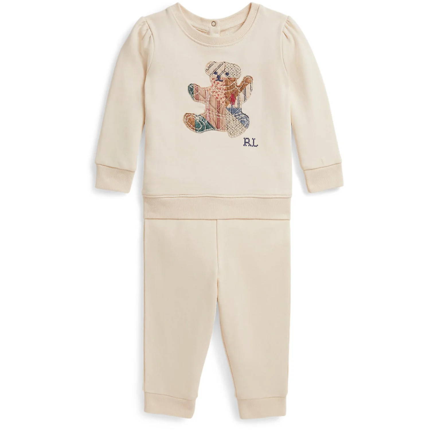 Ralph Lauren Baby Guide Cream Sweatsæt