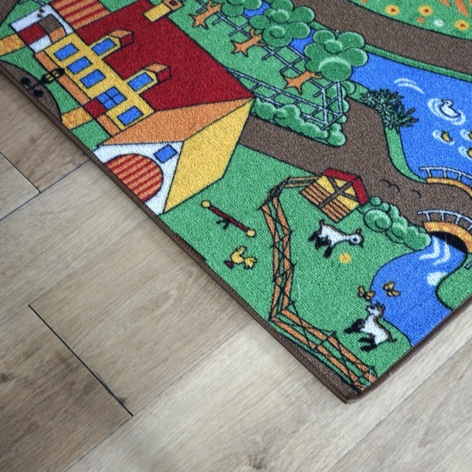 Rebel Roads Farm Life Gulvtæppe - 95 X 133 Cm - Image 2