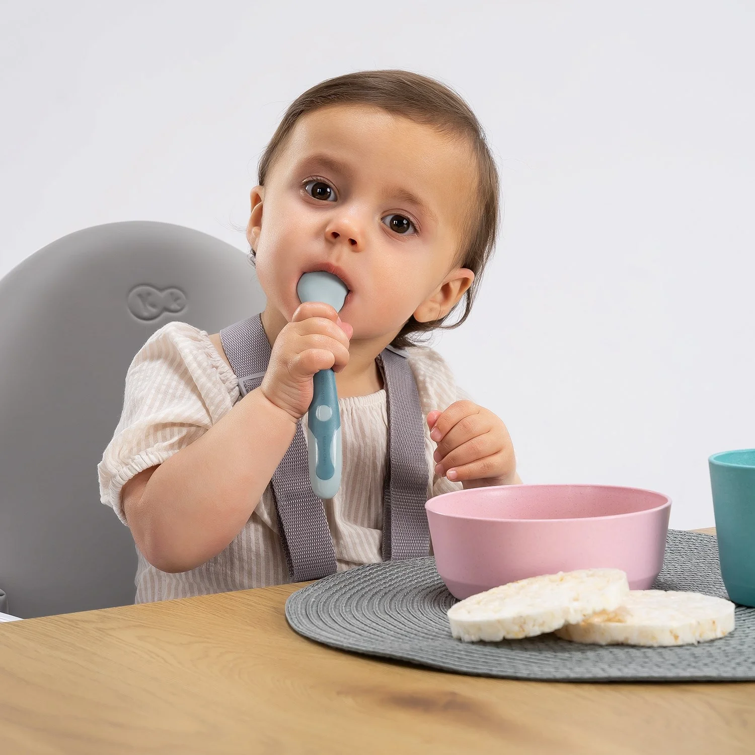 REER Bøjeligt babybestik - Blå - Image 4
