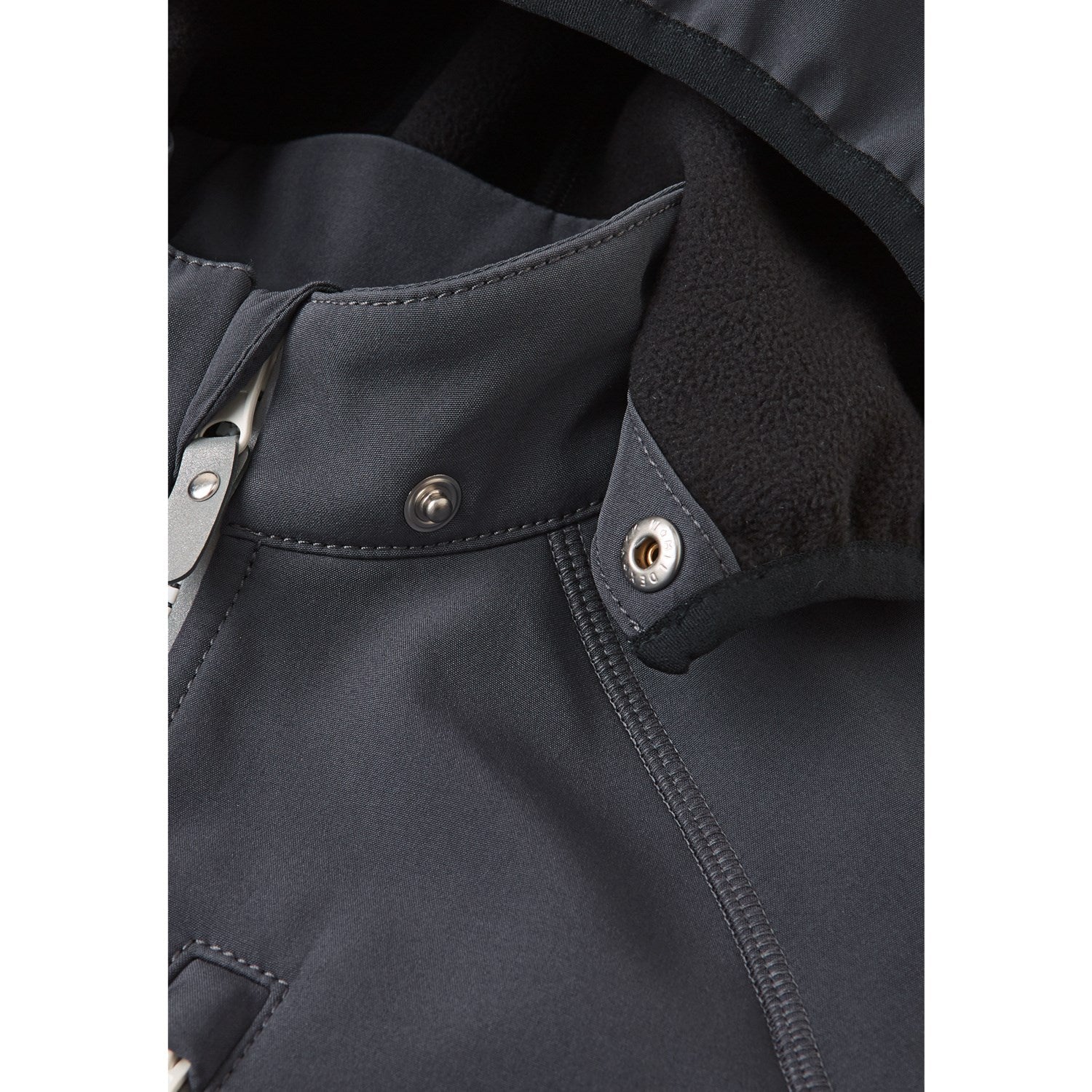 Reima Soft black Vantti Soft black Softshell Jakke - Image 3