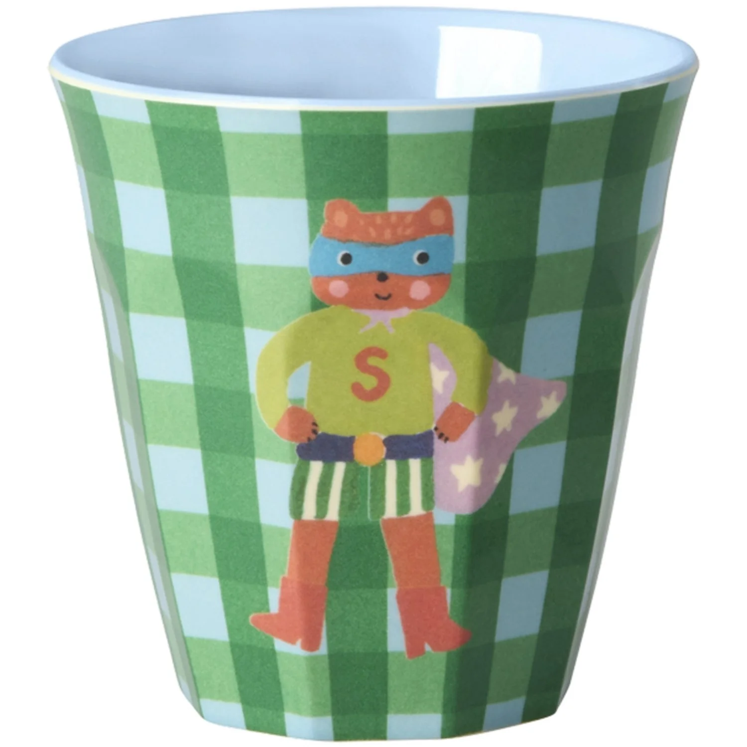 Rice Melamin Kids Kop Med Hero Print - Green - Small - 6 Pak - 160 Ml - Image 6