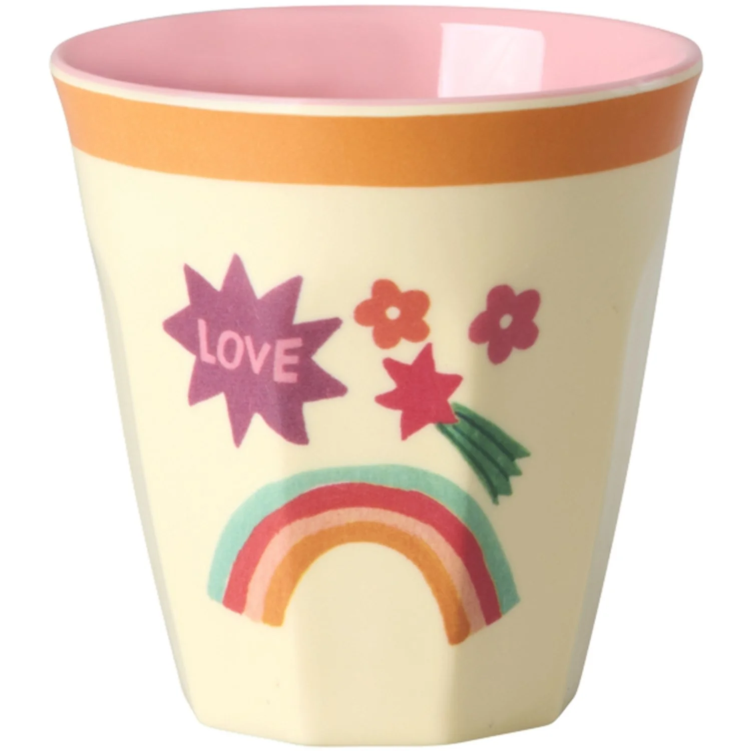Rice Melamin Kids Kop Med Hero Print - Pink - Small - 6 Pak - 160 Ml - Image 4
