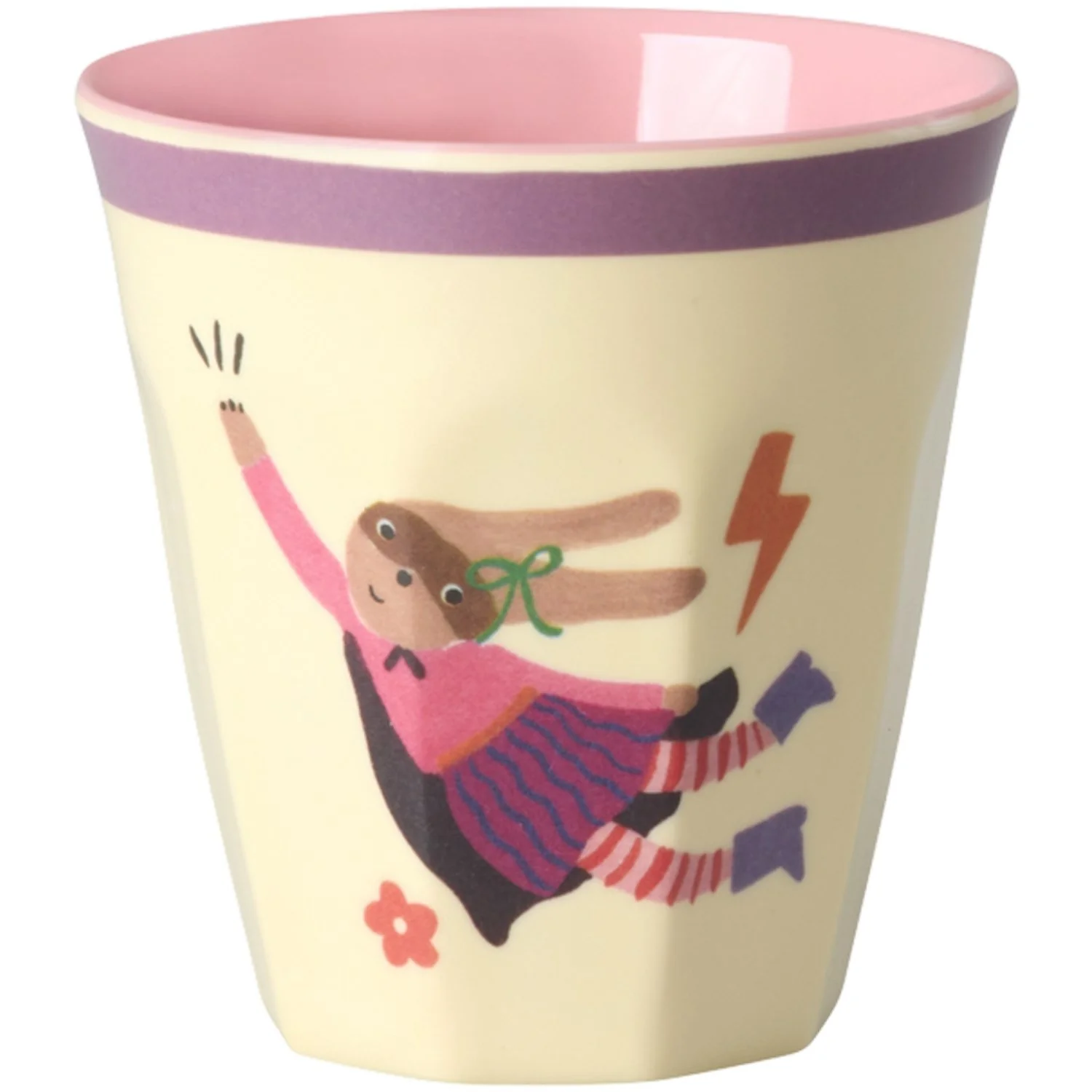 Rice Melamin Kids Kop Med Hero Print - Pink - Small - 6 Pak - 160 Ml - Image 5