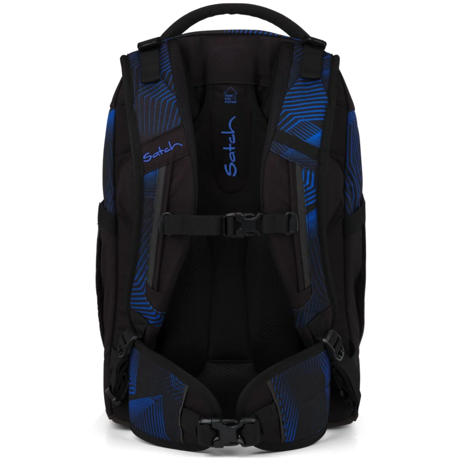 Satch Seismic Blue Skoletaske Pack - Image 5