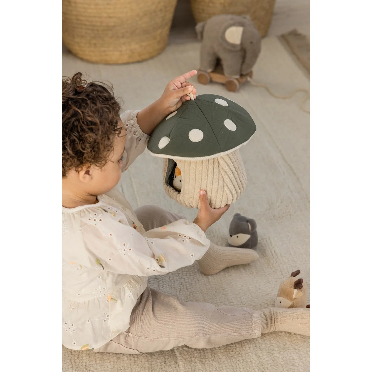 Sebra Mushroom Aktivitetslegetøj Hide & Seek - Image 6