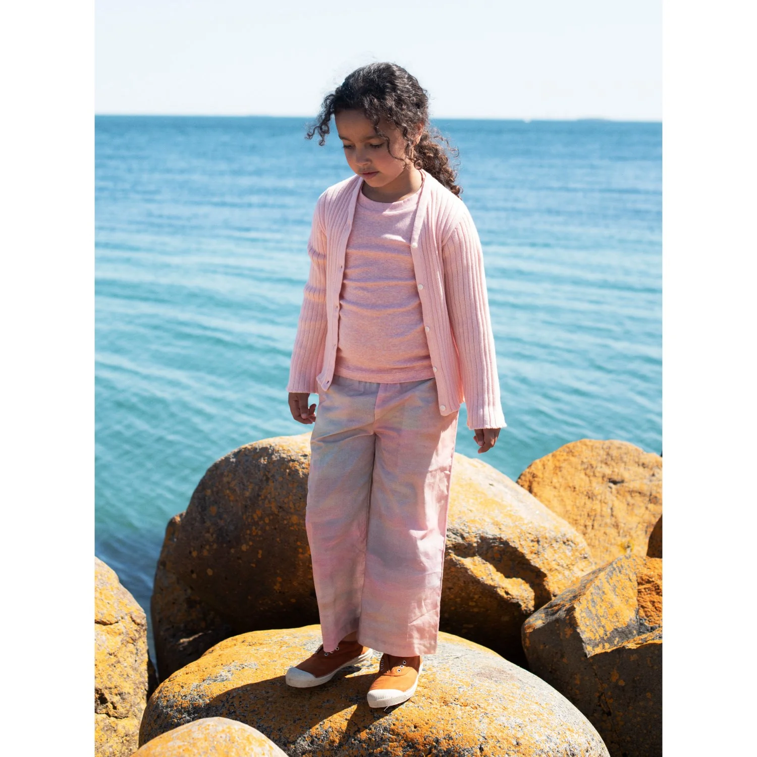 Serendipity Coral Kort Sleeve T-shirt - Image 2