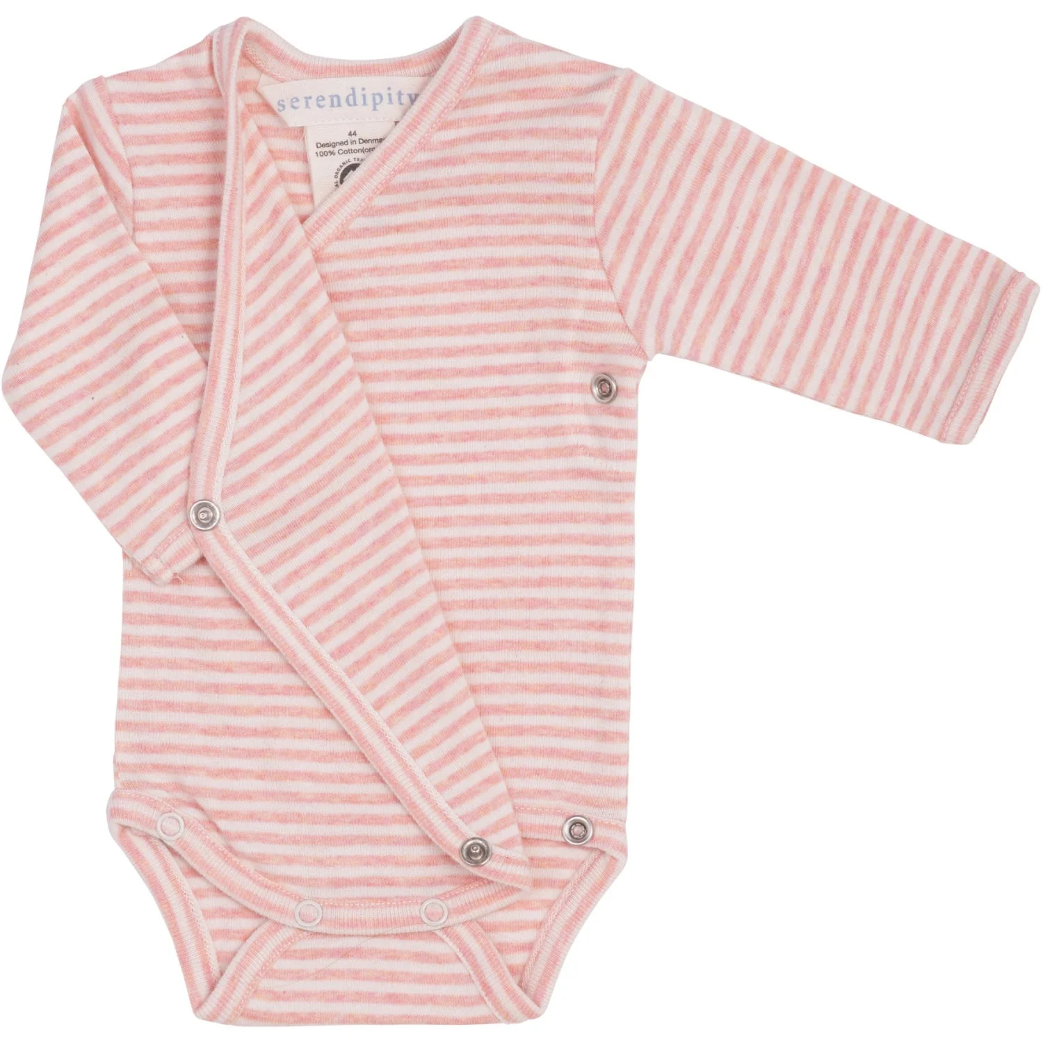 Serendipity Coral/Offwhite Newborn Slå-om Body - Image 4