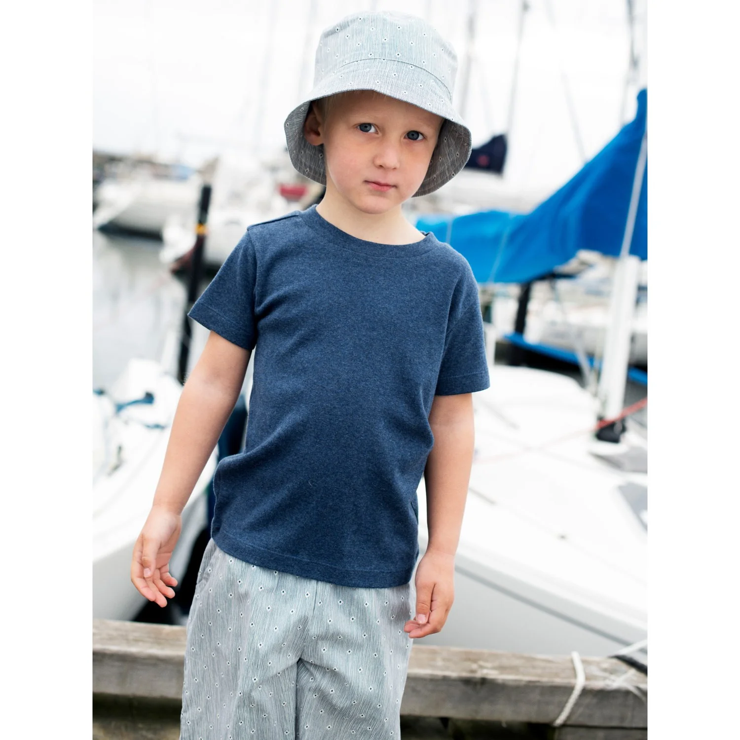 Serendipity Navy Kort Sleeve T-shirt - Image 2