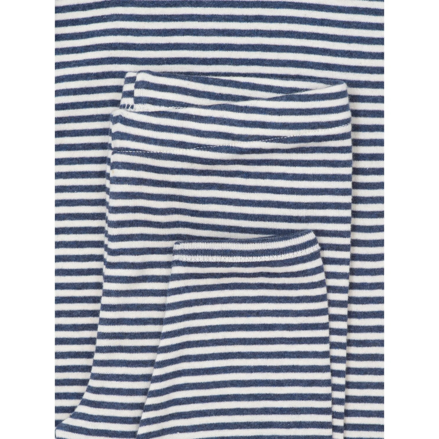 Serendipity Navy/Offwhite Baby Leggings Stripe - Image 3