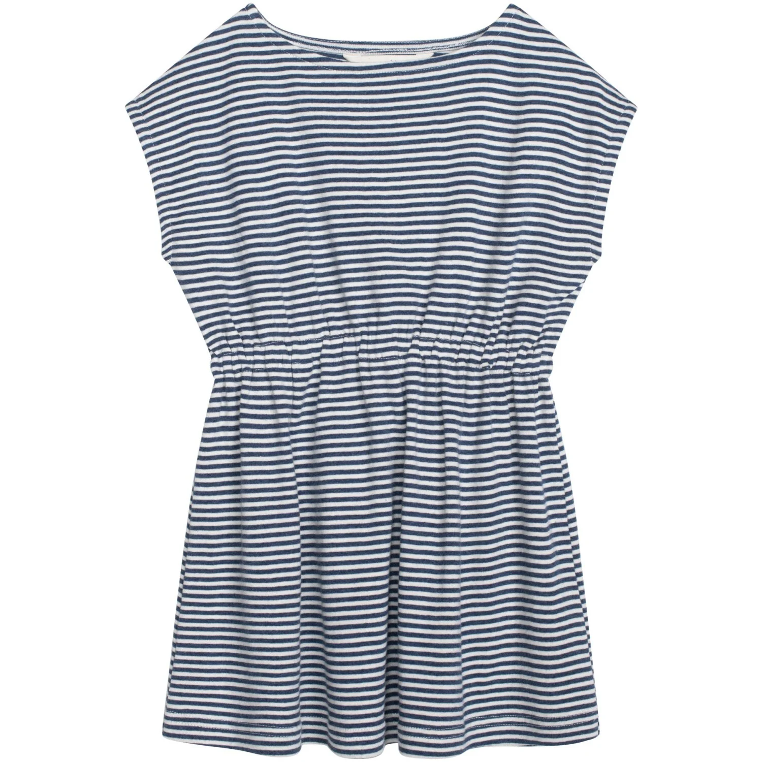 Serendipity Navy/Offwhite Strand Kjole Stripe