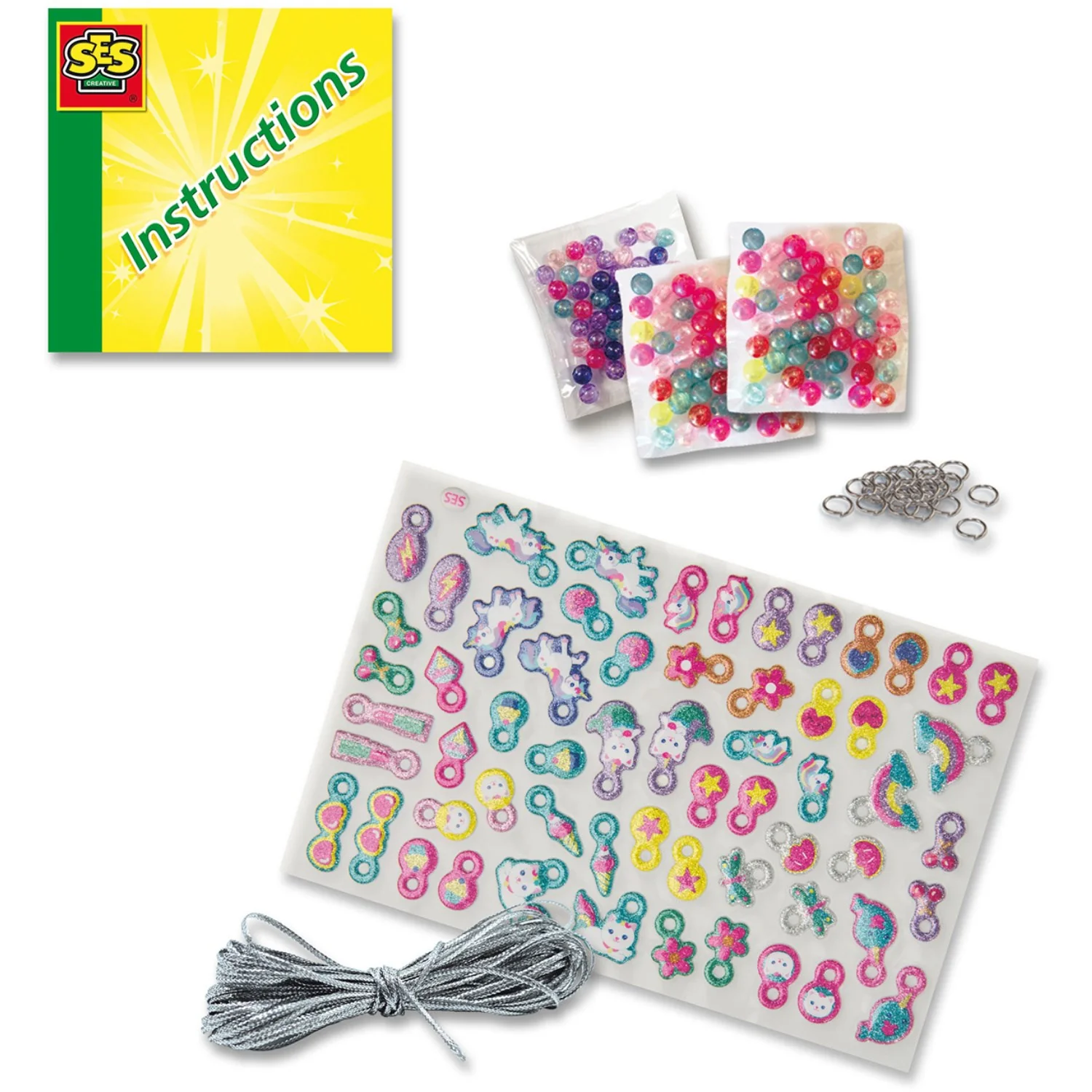SES Creative Lav Dine Egne Armbånd Puffy Stickers - Image 5