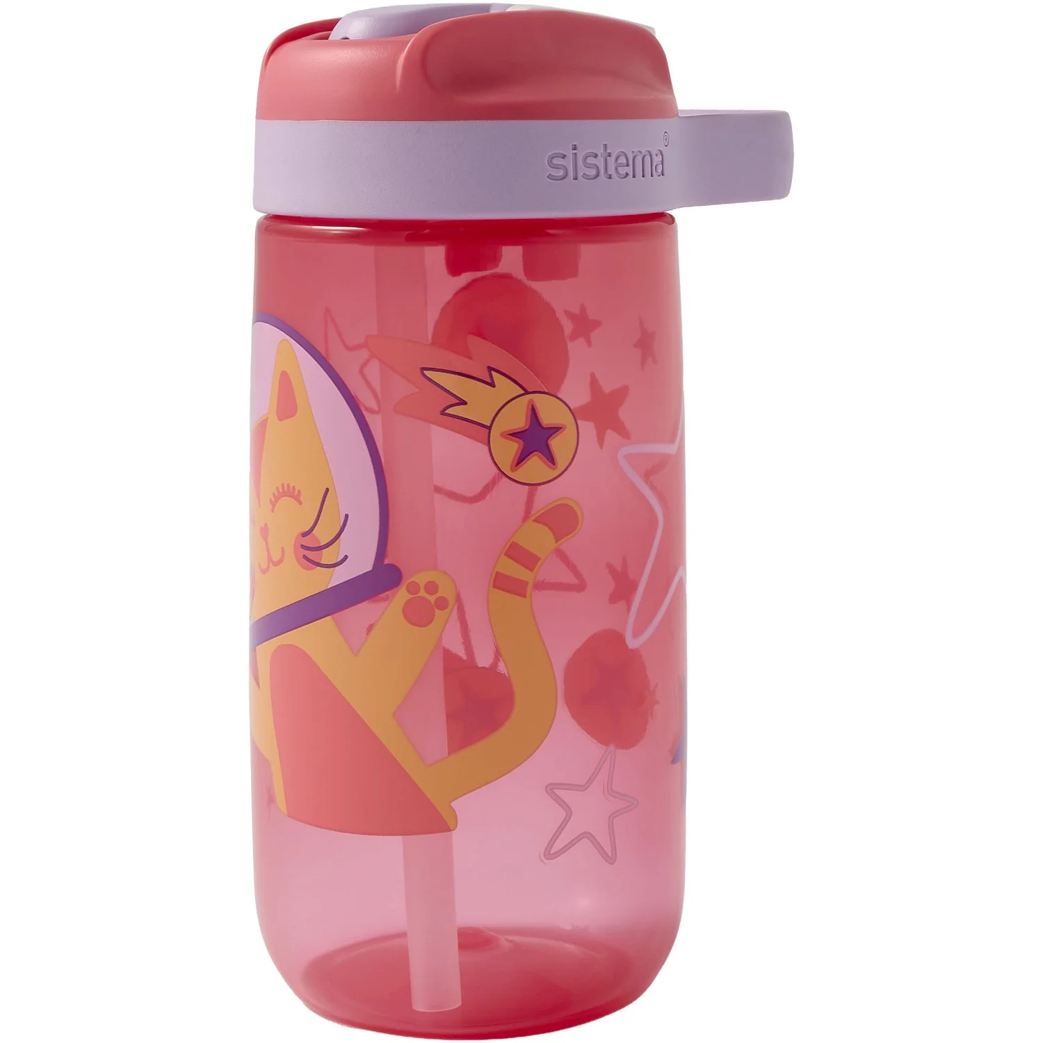 Sistema Space Kitty – Popsicle Kids Design Easy Sip 500ml - Image 8