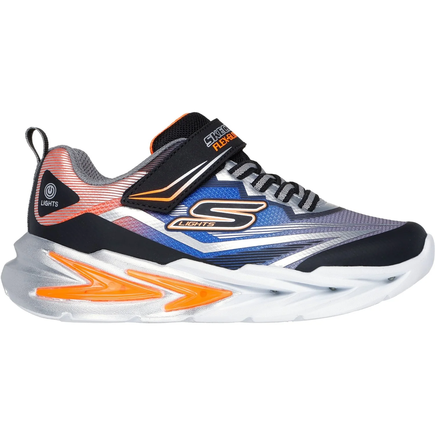 Skechers Black S-Lights: Flex-Glow Ultra - Image 3