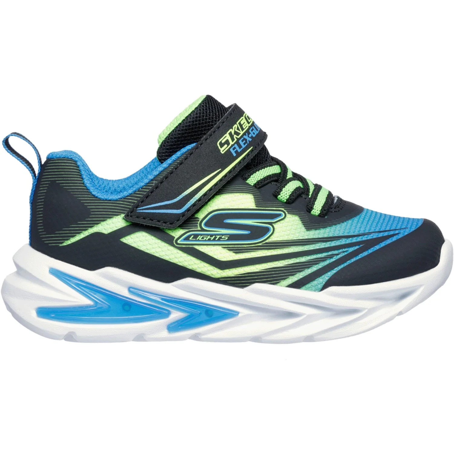 Skechers Black S Lights Flex-Glow Ultra - Image 3