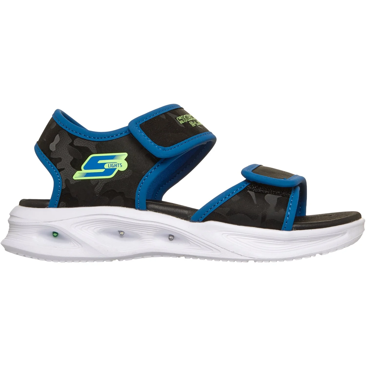 Skechers Black Sola Glow Sandal - Cambo Brights - Image 2