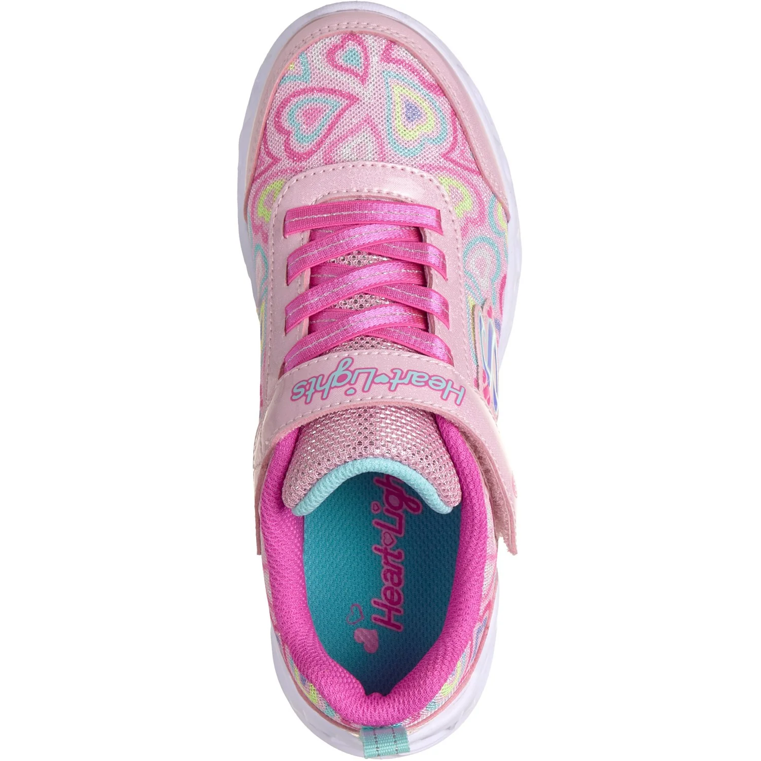 Skechers Pink Heart Lights - Boogie Love - Image 5