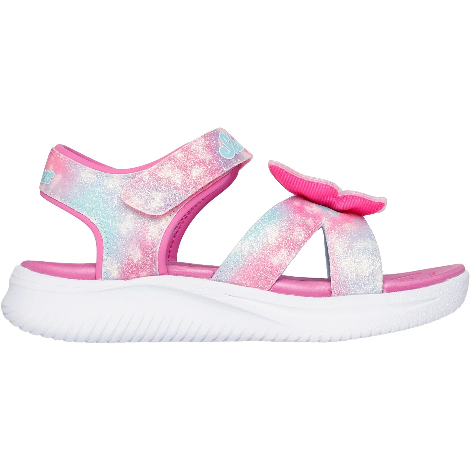 Skechers Pink Jumpsters Sandal – Butterfly Brights - Image 2