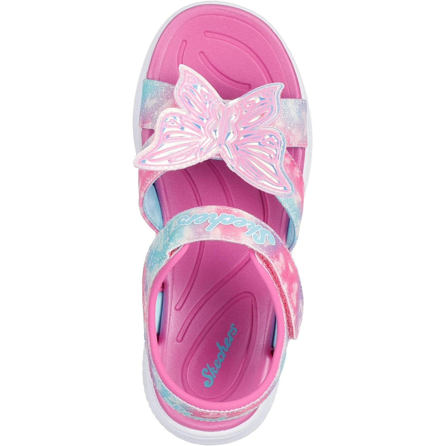 Skechers Pink Jumpsters Sandal – Butterfly Brights - Image 4