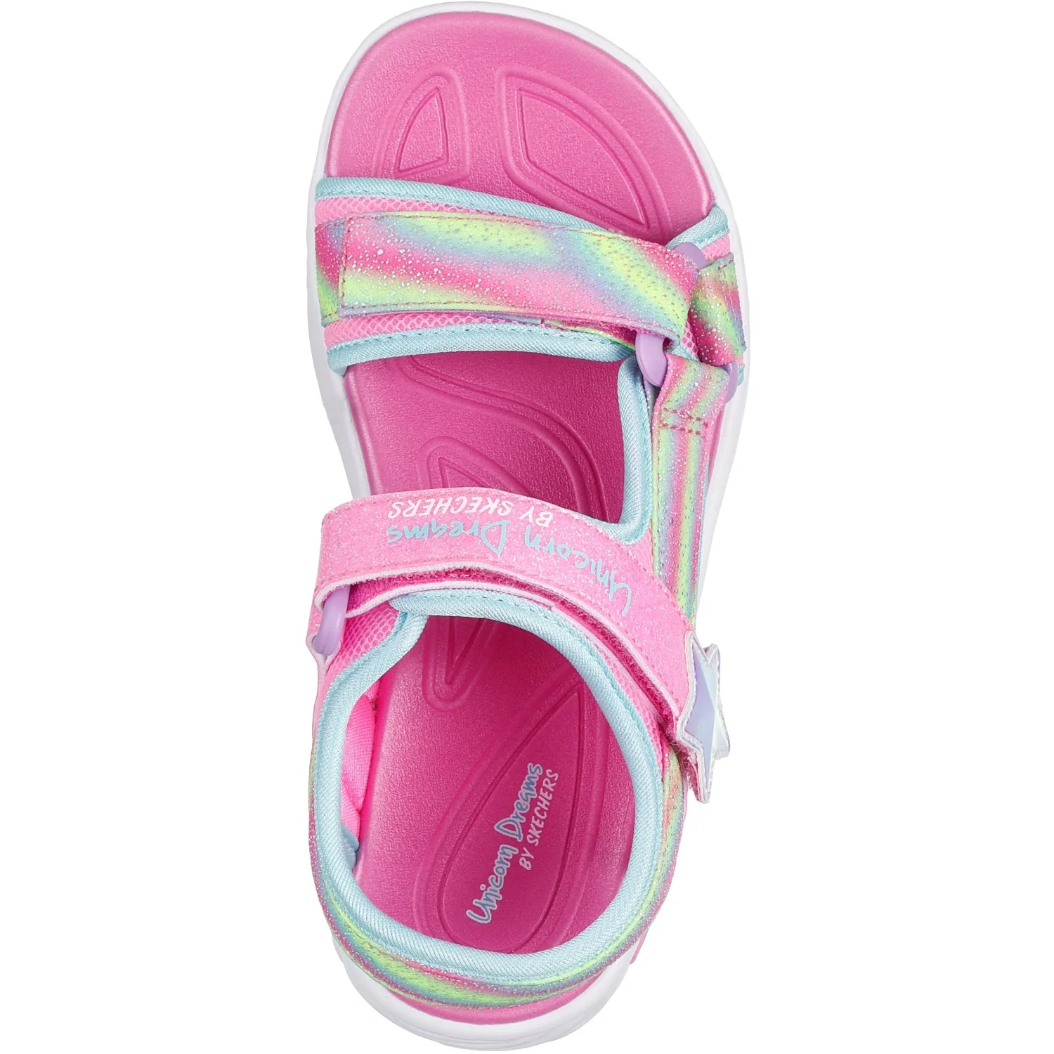 Skechers Pink Unicorn Dreams Sandal - Image 2