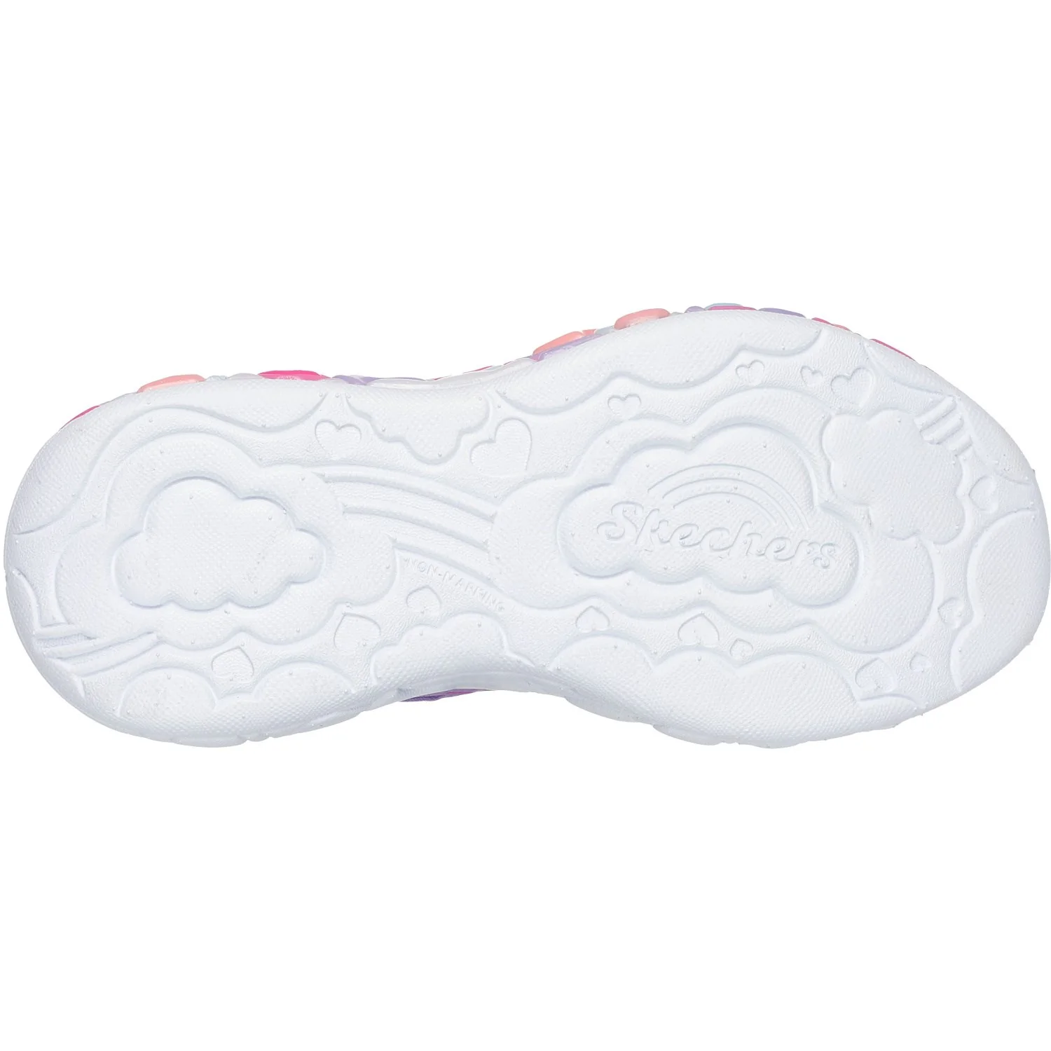Skechers Purple Eternal Heart Lights - Image 6