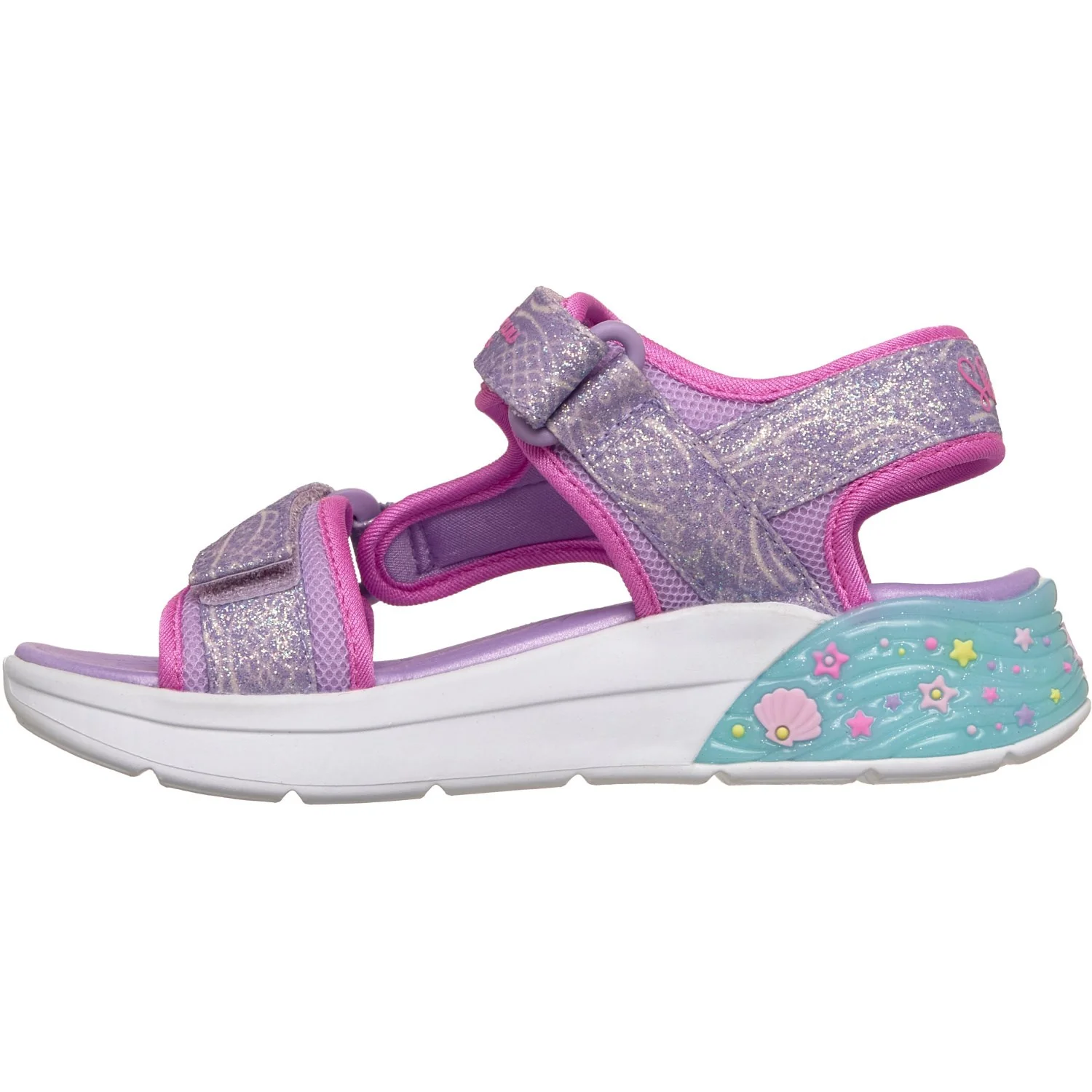 Skechers Purple Mermaid Dreams Sandal - Image 3
