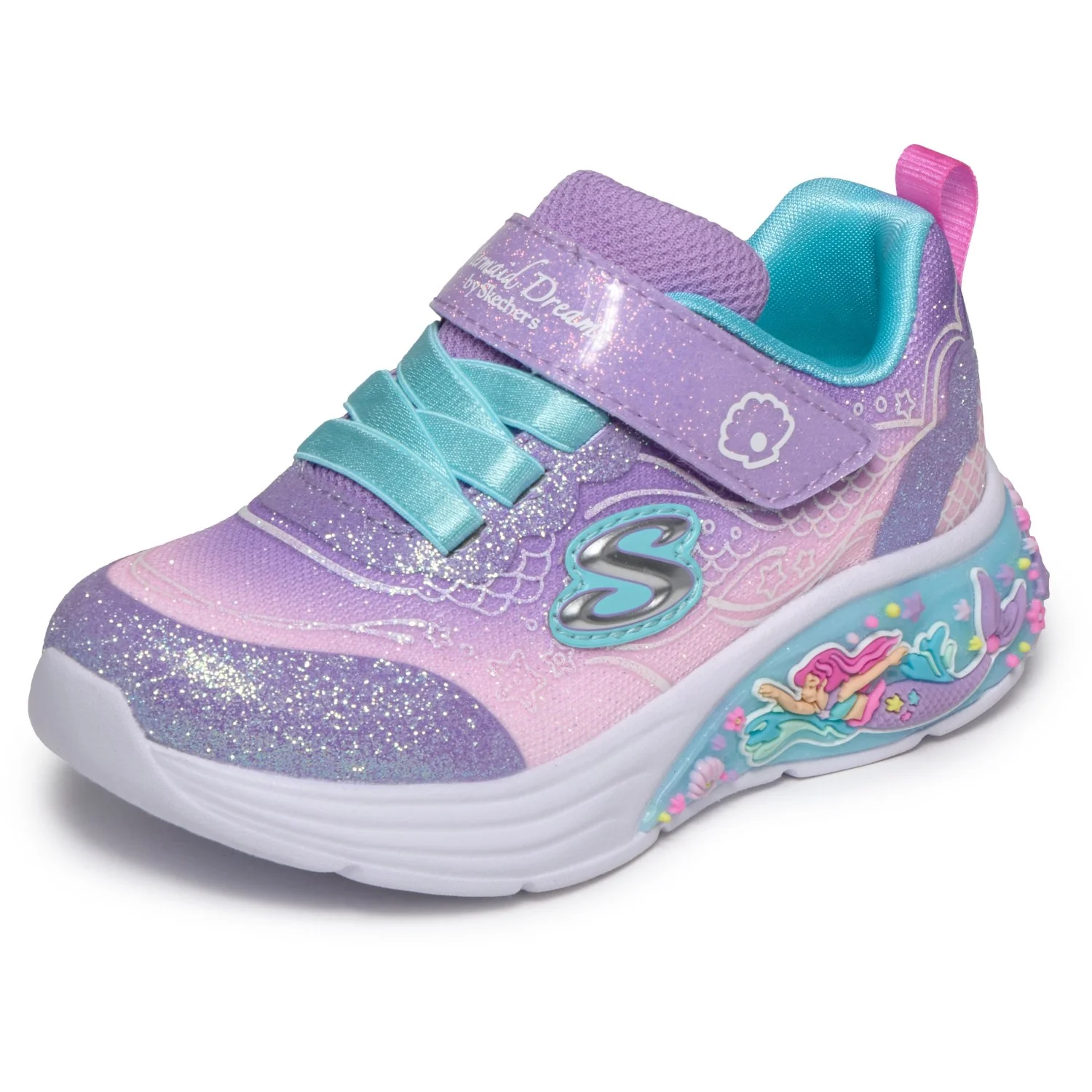 Skechers Purple My Dreamers - Lil Mermaid - Image 4