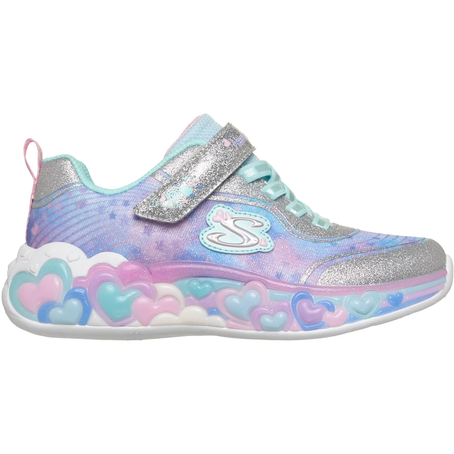 Skechers Silver S-Lights: Eternal Heart Lights - Image 2
