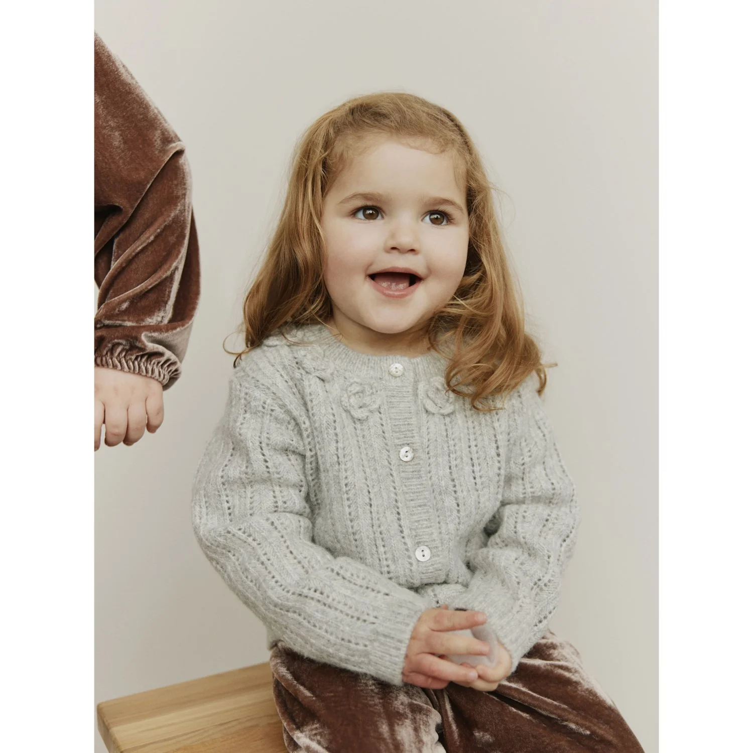 Sofie Schnoor Grey Melange HennySB Cardigan - Image 4