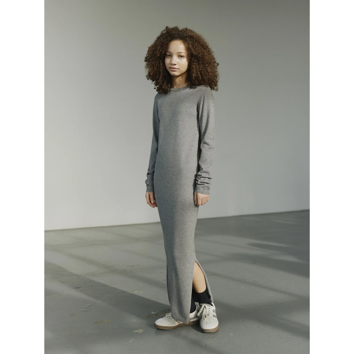 Sofie Schnoor Grey Melange KorySY Kjole - Image 3