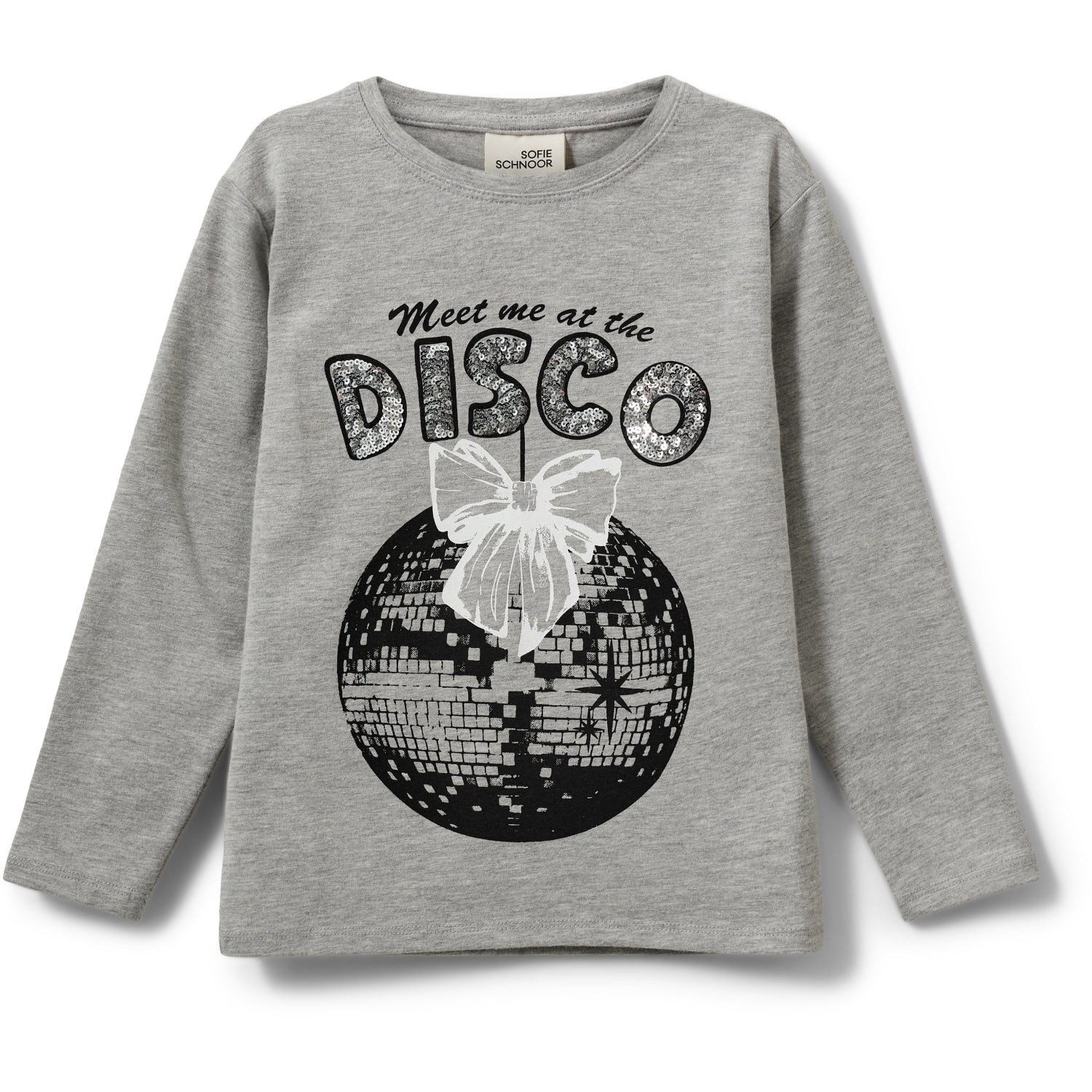 Sofie Schnoor Grey Melange PenillaSK Bluse