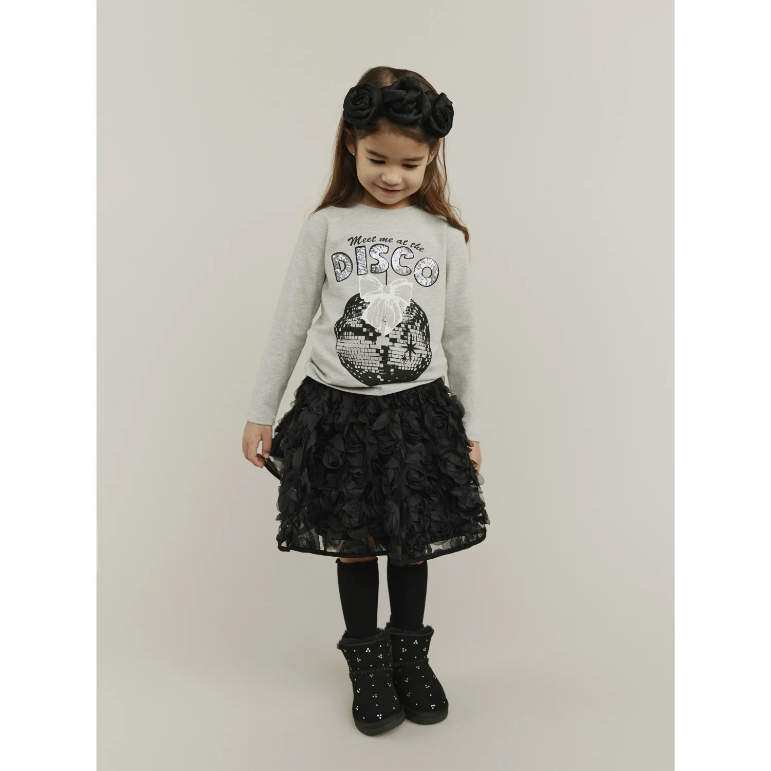 Sofie Schnoor Grey Melange PenillaSK Bluse - Image 2