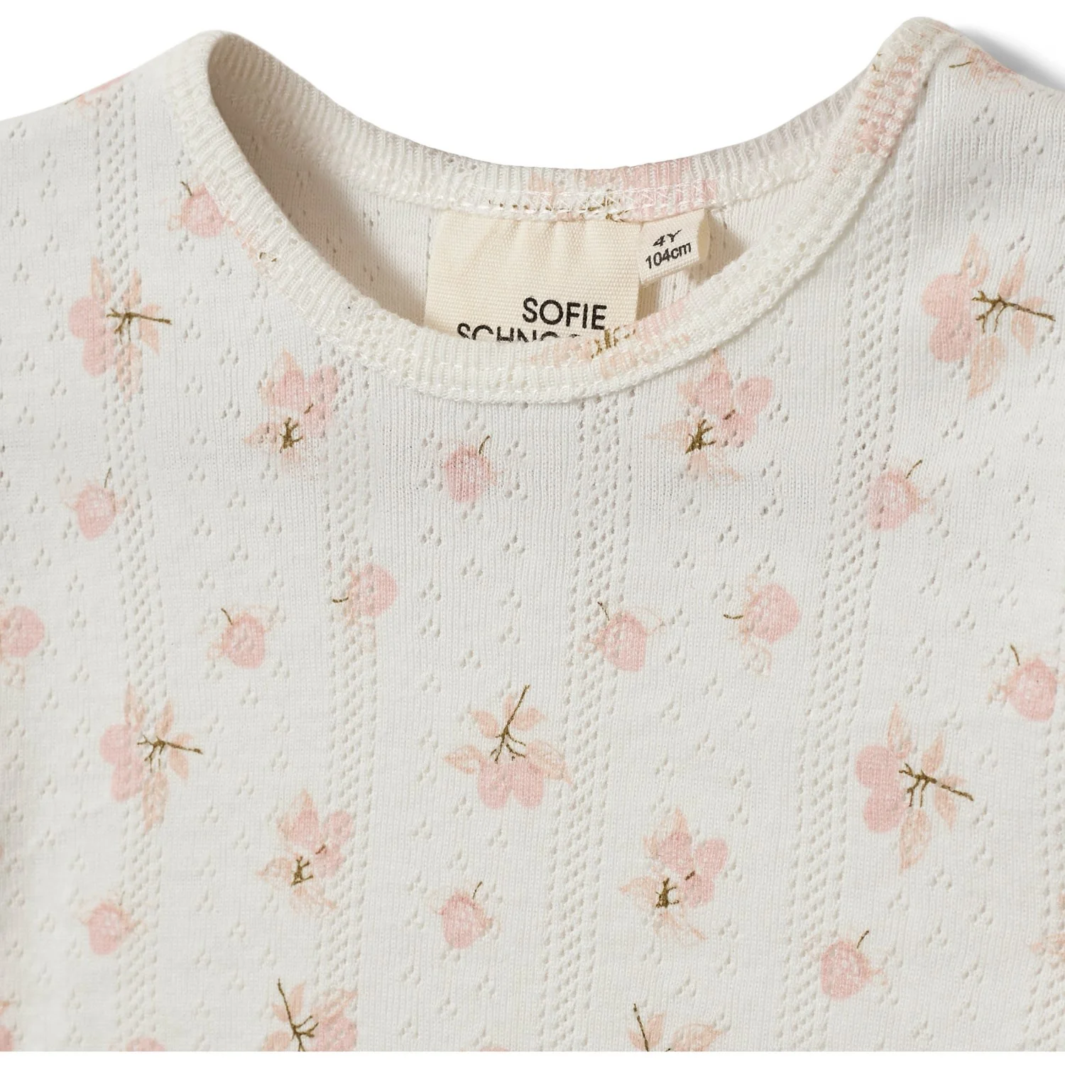 Sofie Schnoor Off White - Light Pink Piperkb T-Shirt - Image 2