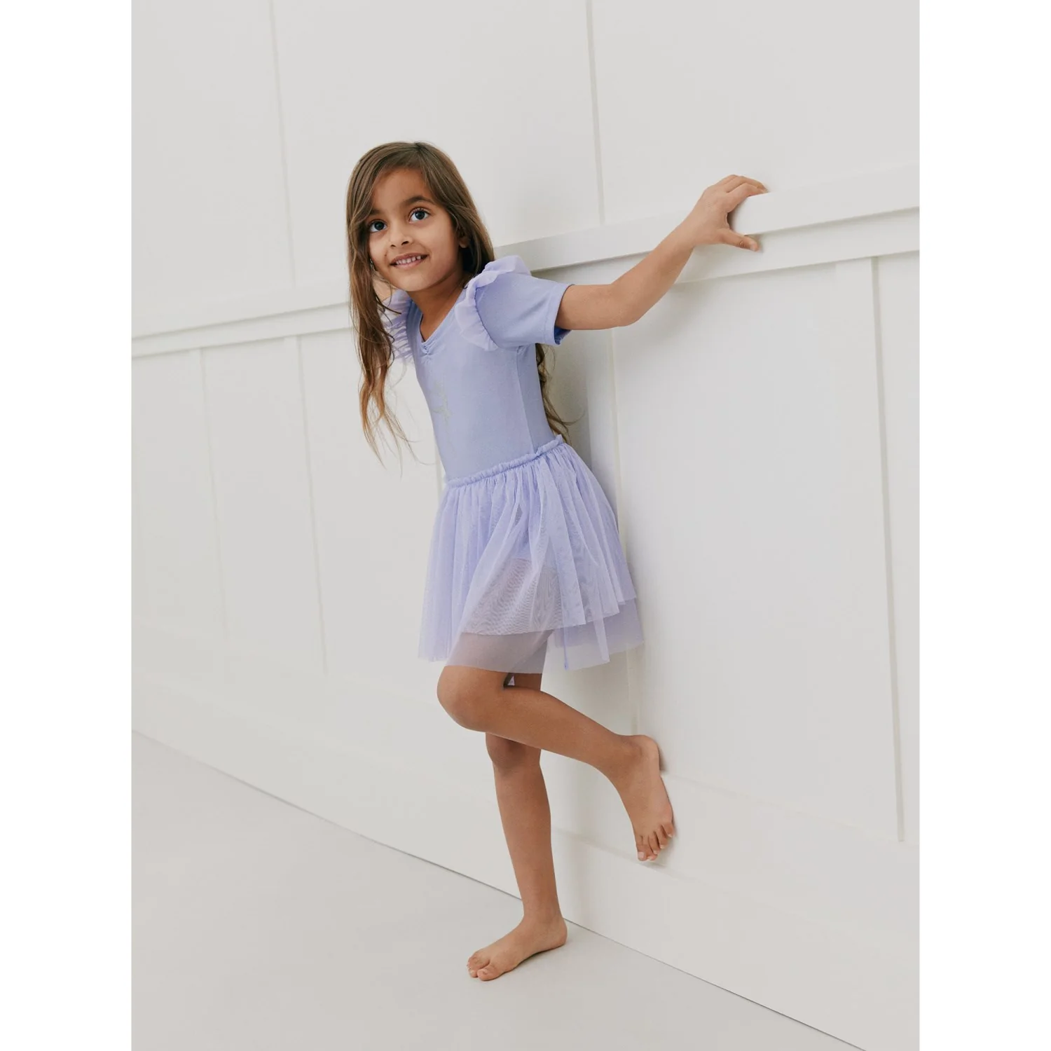 Sofie Schnoor X Luksusbaby Light Lavender Estelle Gymnastikdragt - Image 4