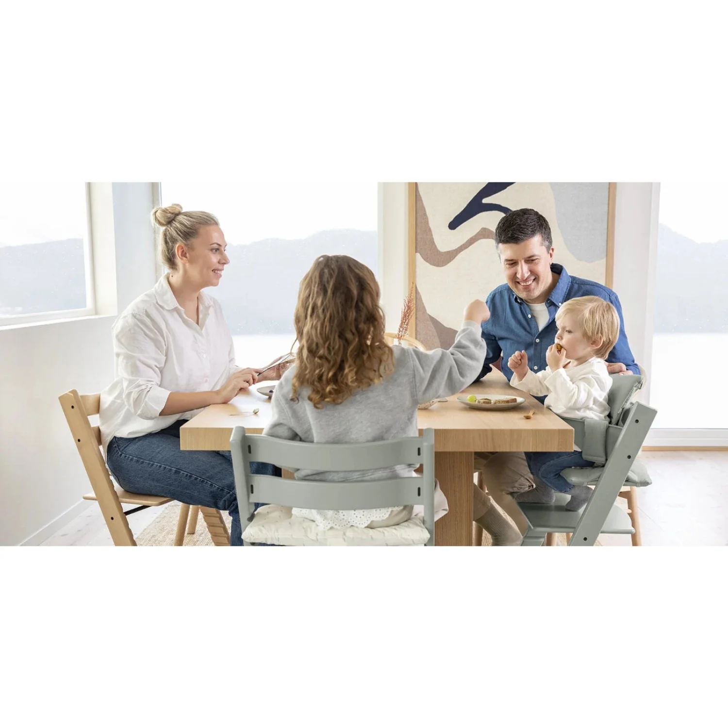 Stokke® Cashmere Grey Tripp Trapp® Baby Set² - Image 2