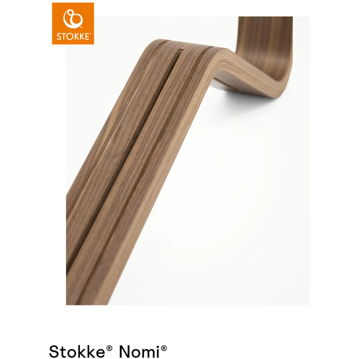 Stokke® Nomi® Stol Valnød Black - Image 2