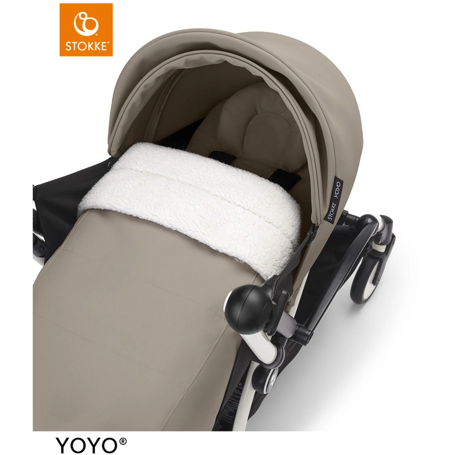 Stokke® Taupe Yoyo® 0+ Nyfødt Pakke - Image 4