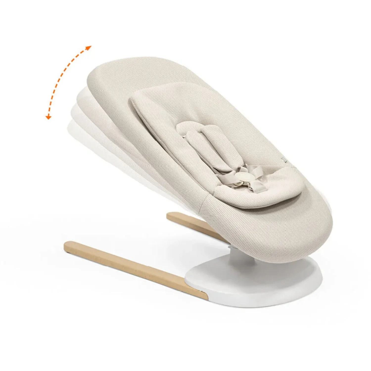 Stokke® Yoga™ Baby Bouncher Light Sand - Image 9